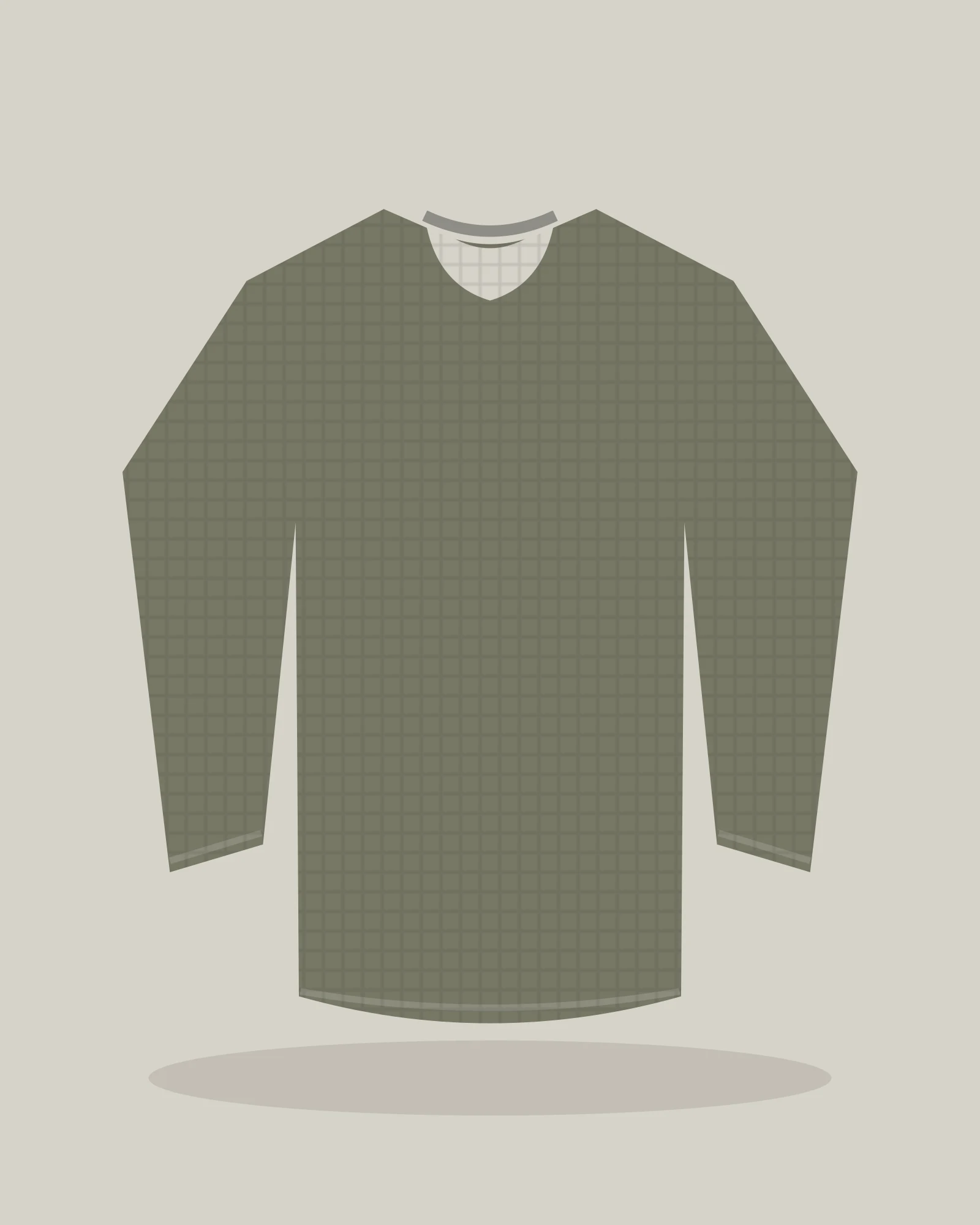 Thermal Waffle Long Sleeve Tee